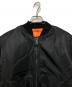 中古・古着 ALPHA INDUSTRIES (アルファインダストリーズ) MA-1ジャケット ブラック サイズ:1：10000円