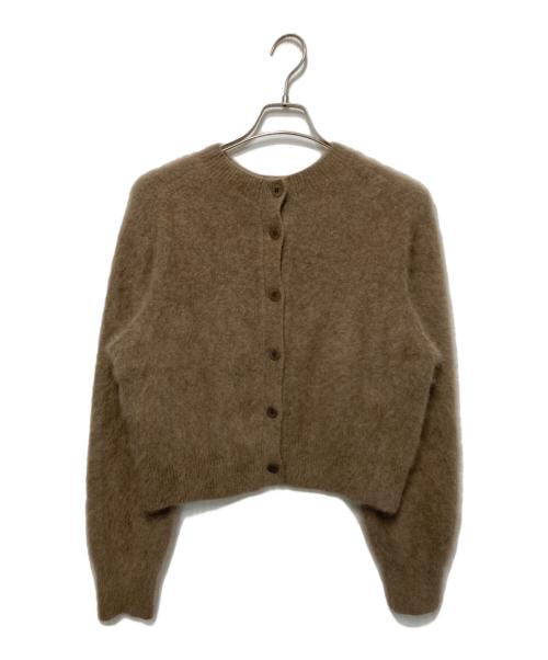 Plage（プラージュ）Plage (プラージュ) Fur Back Open プルオーバー ブラウン サイズ:freeの古着・服飾アイテム