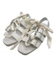 JIL SANDER（ジルサンダー）の古着「サンダル」｜ホワイト