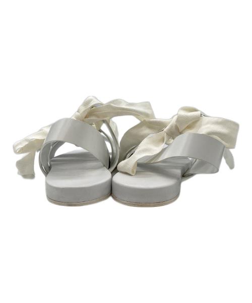 JIL SANDER（ジルサンダー）JIL SANDER (ジルサンダー) サンダル ホワイト サイズ:39の古着・服飾アイテム
