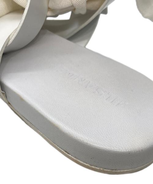 JIL SANDER（ジルサンダー）JIL SANDER (ジルサンダー) サンダル ホワイト サイズ:39の古着・服飾アイテム