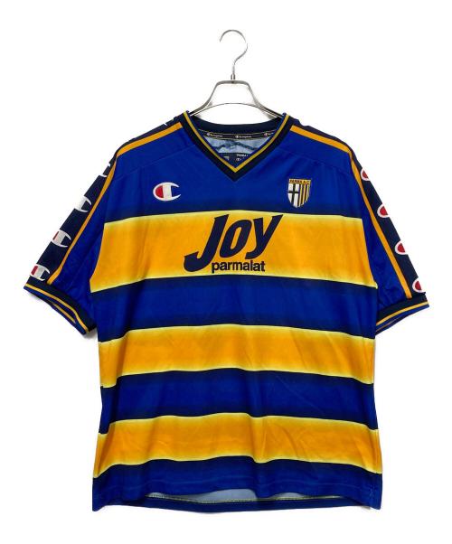 Champion（チャンピオン）Champion (チャンピオン) ゲームシャツ ブルー サイズ:Ｌの古着・服飾アイテム