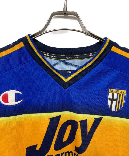 Champion（チャンピオン）Champion (チャンピオン) ゲームシャツ ブルー サイズ:Ｌの古着・服飾アイテム