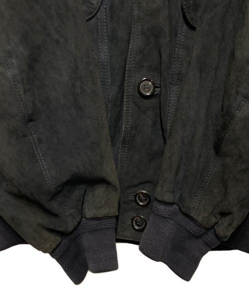 ENRICO MANDELLI（エンリコ・マンデッリ）ENRICO MANDELLI (エンリコ・マンデッリ) スウェードジャケット ネイビー サイズ:不明の古着・服飾アイテム