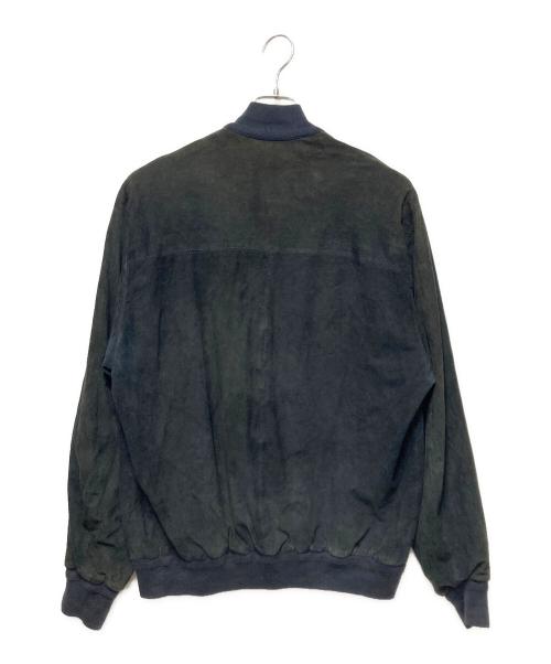 ENRICO MANDELLI（エンリコ・マンデッリ）ENRICO MANDELLI (エンリコ・マンデッリ) スウェードジャケット ネイビー サイズ:不明の古着・服飾アイテム