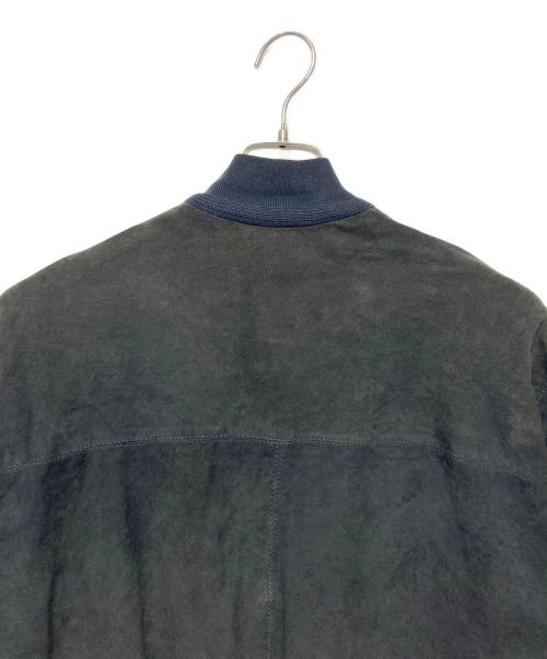 ENRICO MANDELLI（エンリコ・マンデッリ）ENRICO MANDELLI (エンリコ・マンデッリ) スウェードジャケット ネイビー サイズ:不明の古着・服飾アイテム