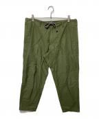 GROUND Yグラウンドワイ）の古着「コットンミリタリーパンツ」｜カーキ