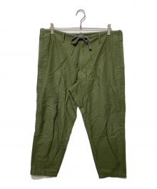 GROUND Y（グラウンドワイ）の古着「コットンミリタリーパンツ」｜カーキ