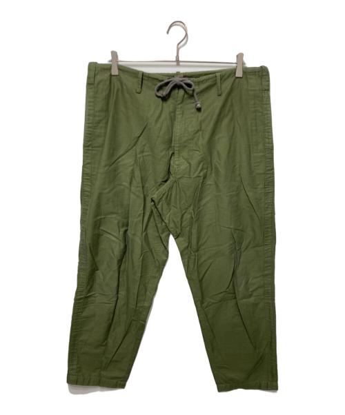 GROUND Y（グラウンドワイ）GROUND Y (グラウンドワイ) コットンミリタリーパンツ カーキ サイズ:1の古着・服飾アイテム