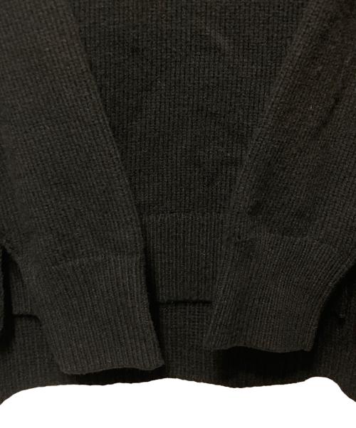 LACOSTE（ラコステ）LACOSTE (ラコステ) ミドルゲージタートルネックニットセーター ブラック サイズ:36の古着・服飾アイテム