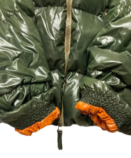 DUVETICA（デュベティカ）DUVETICA (デュベティカ) ダウンジャケット カーキ×オレンジ サイズ:48の古着・服飾アイテム