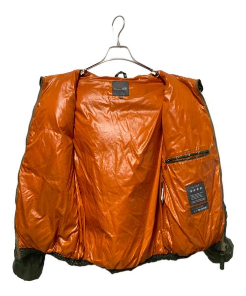 DUVETICA（デュベティカ）DUVETICA (デュベティカ) ダウンジャケット カーキ×オレンジ サイズ:48の古着・服飾アイテム