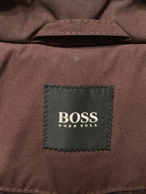 BOSS HUGO BOSS（ボス ヒューゴボス）BOSS HUGO BOSS (ボス ヒューゴボス) コート ボルドー サイズ:48の古着・服飾アイテム