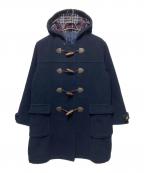 Burberry'sバーバリーズ）の古着「裏地ノバチェックダッフルコート」｜ネイビー