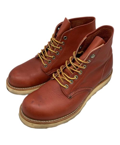 RED WING（レッドウィング）RED WING (レッドウィング) ワークブーツ ブラウン サイズ:8 Dの古着・服飾アイテム