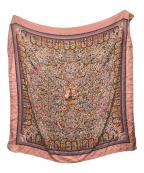 HERMESエルメス）の古着「カレ140大判スカーフ」｜ピンク