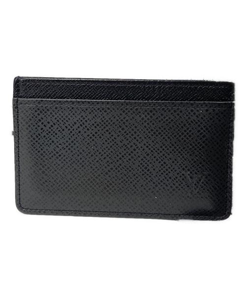 LOUIS VUITTON（ルイ ヴィトン）LOUIS VUITTON (ルイ ヴィトン) カードケース ブラックの古着・服飾アイテム
