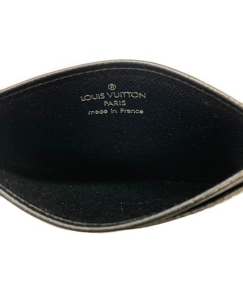 LOUIS VUITTON（ルイ ヴィトン）LOUIS VUITTON (ルイ ヴィトン) カードケース ブラックの古着・服飾アイテム