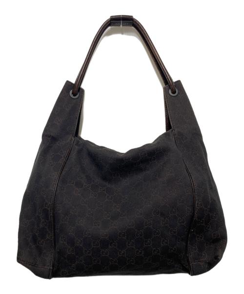 GUCCI（グッチ）GUCCI (グッチ) ワンショルダーバッグ ブラウンの古着・服飾アイテム