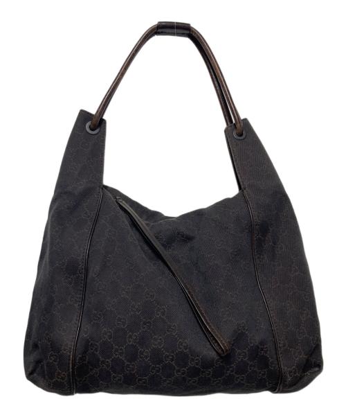 GUCCI（グッチ）GUCCI (グッチ) ワンショルダーバッグ ブラウンの古着・服飾アイテム