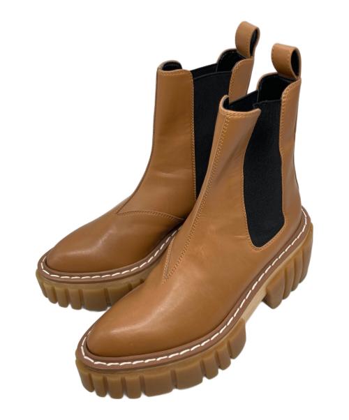 STELLA McCARTNEY（ステラマッカートニー）STELLA McCARTNEY (ステラマッカートニー) サイドゴアブーツ ブラウン サイズ:36の古着・服飾アイテム