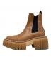 STELLA McCARTNEY (ステラマッカートニー) サイドゴアブーツ ブラウン サイズ:36：15000円