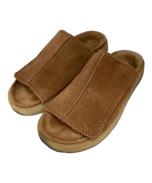 CLARKS ORIGINALS（クラークス オリジナルズ）CLARKS ORIGINALS (クラークス オリジナルズ) サンダル ブラウン サイズ:26.5の古着・服飾アイテム