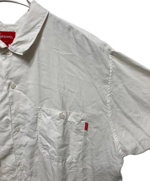 SUPREME（シュプリーム）SUPREME (シュプリーム) Silk S/S Work Shirt ホワイト サイズ:XLの古着・服飾アイテム