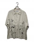 NOMA t.d.ノーマティーディー）の古着「Hand Dyed Shirt/ハンドダイシャツ」｜ホワイト