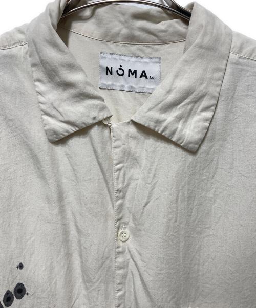 NOMA t.d.（ノーマティーディー）NOMA t.d. (ノーマティーディー) Hand Dyed Shirt/ハンドダイシャツ ホワイト サイズ:４の古着・服飾アイテム