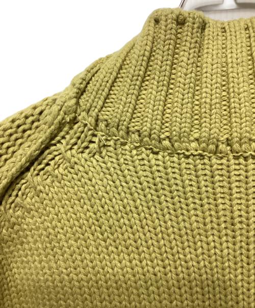 sacai（サカイ）sacai (サカイ) WOOL KNIT VEST イエロー サイズ:2の古着・服飾アイテム