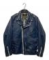NEIGHBORHOOD（ネイバーフッド）の古着「ライダースジャケット」｜ブルー