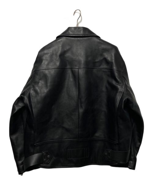 BY H（バイ エイチ）BY H (バイ エイチ) レザージャケット ブラック サイズ:freeの古着・服飾アイテム