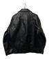 BY H (バイ エイチ) レザージャケット ブラック サイズ:free：18000円