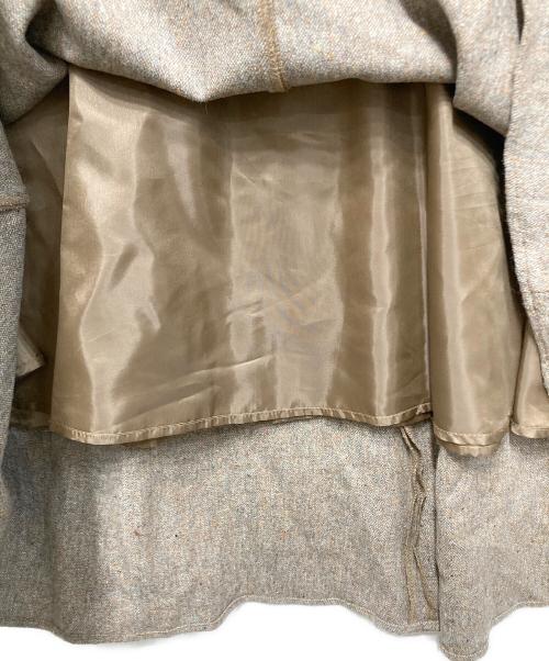 BEARDSLEY（ビアズリー）BEARDSLEY (ビアズリー) カラーネップジャンパースカート ベージュ サイズ:freeの古着・服飾アイテム