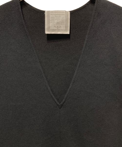 BEARDSLEY（ビアズリー）BEARDSLEY (ビアズリー) ブークレフレアベスト ブラック サイズ:freeの古着・服飾アイテム