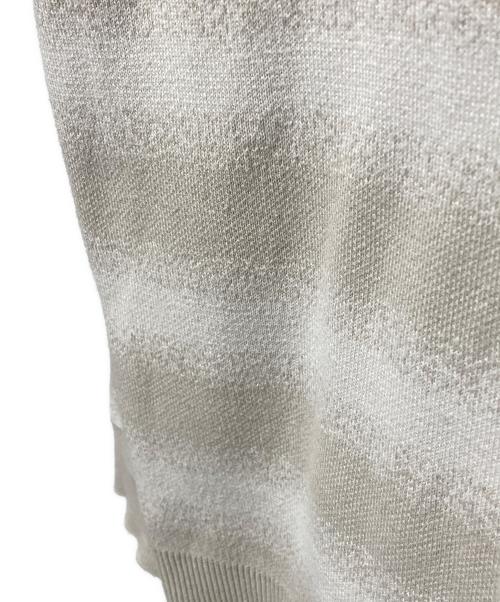 Dime（ダイム）Dime (ダイム) Haze Knit Cardigan ベージュ サイズ:Ｌの古着・服飾アイテム