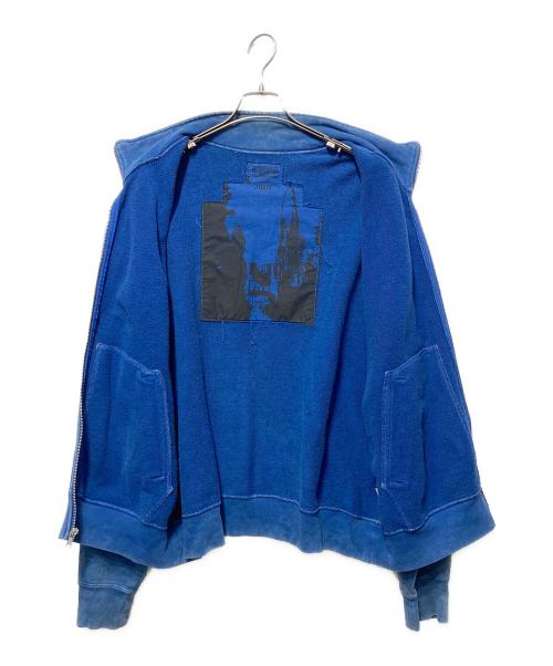 C.E（シーイー）C.E (シーイー) ジップアップスウェット ブルー サイズ:Ｌの古着・服飾アイテム
