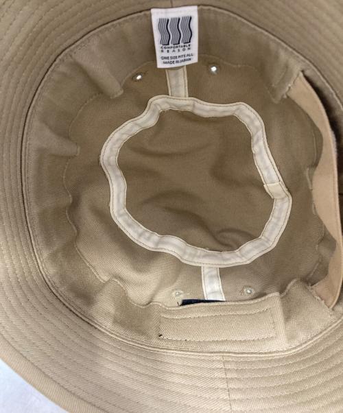 COMFORTABLE REASON（コンフォータブルリーズン）COMFORTABLE REASON (コンフォータブルリーズン) Senior Hat/シニアハット ベージュの古着・服飾アイテム