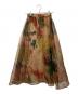 Ameri (アメリ) UND WILLOW PAINT PLEATS SKIRT ブラウン サイズ:S：9000円