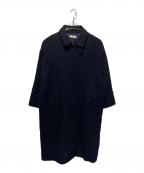 KAGUREカグレ）の古着「ウールバルマカンコート」｜ネイビー