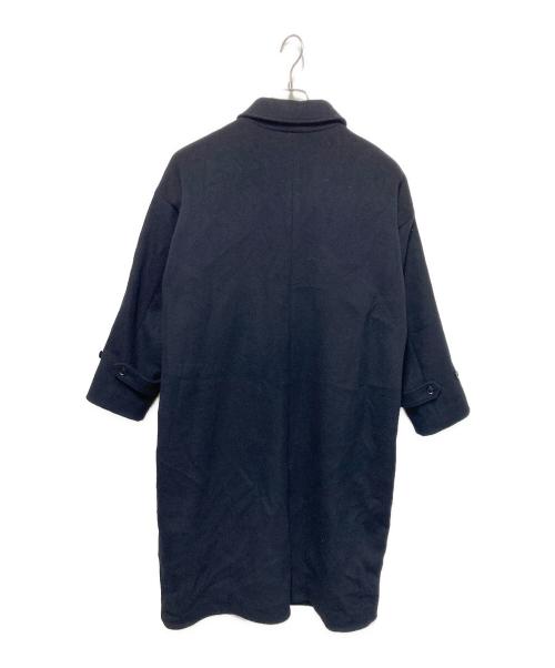 KAGURE（カグレ）KAGURE (カグレ) ウールバルマカンコート ネイビー サイズ:freeの古着・服飾アイテム