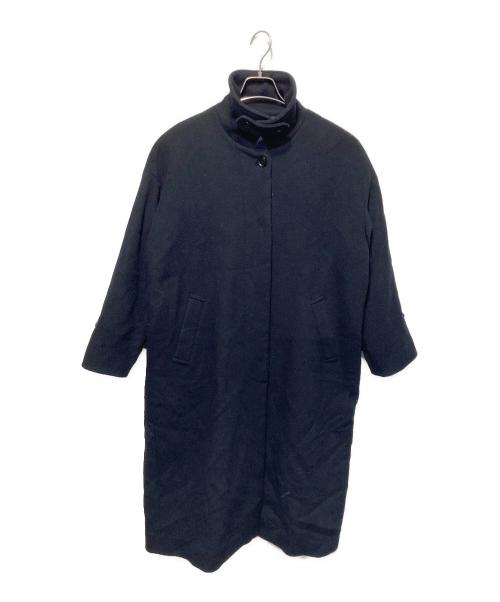 KAGURE（カグレ）KAGURE (カグレ) ウールバルマカンコート ネイビー サイズ:freeの古着・服飾アイテム