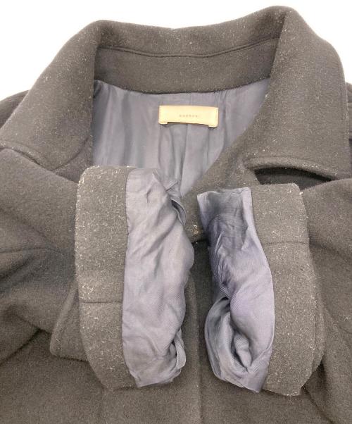 KAGURE（カグレ）KAGURE (カグレ) ウールバルマカンコート ネイビー サイズ:freeの古着・服飾アイテム