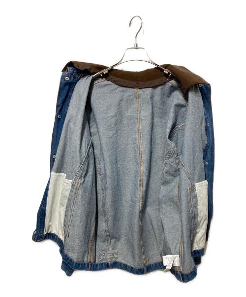 KBF（ケービーエフ）KBF (ケービーエフ) 2WAYカラーデニムブルゾン インディゴ サイズ:freeの古着・服飾アイテム