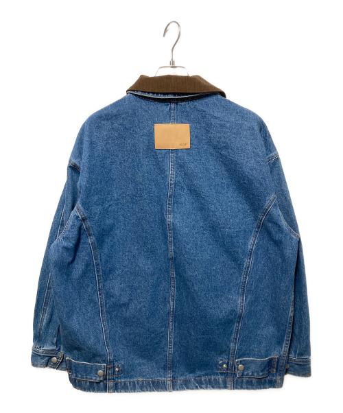 KBF（ケービーエフ）KBF (ケービーエフ) 2WAYカラーデニムブルゾン インディゴ サイズ:freeの古着・服飾アイテム