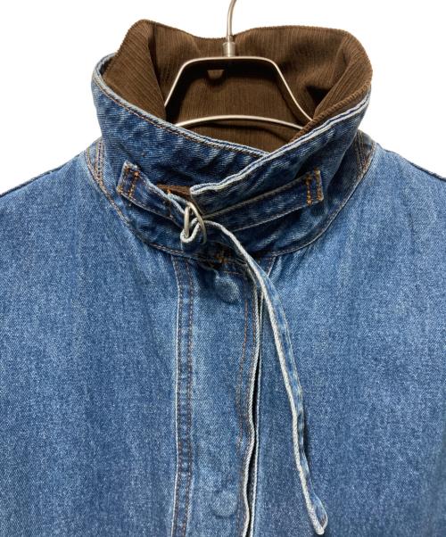 KBF（ケービーエフ）KBF (ケービーエフ) 2WAYカラーデニムブルゾン インディゴ サイズ:freeの古着・服飾アイテム
