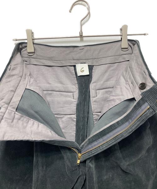 6(ROKU) BEAUTY&YOUTH（ロク ビューティーアンドユース）6(ROKU) BEAUTY&YOUTH (ロク ビューティーアンドユース) コーデュロイパンツ グリーン サイズ:32の古着・服飾アイテム