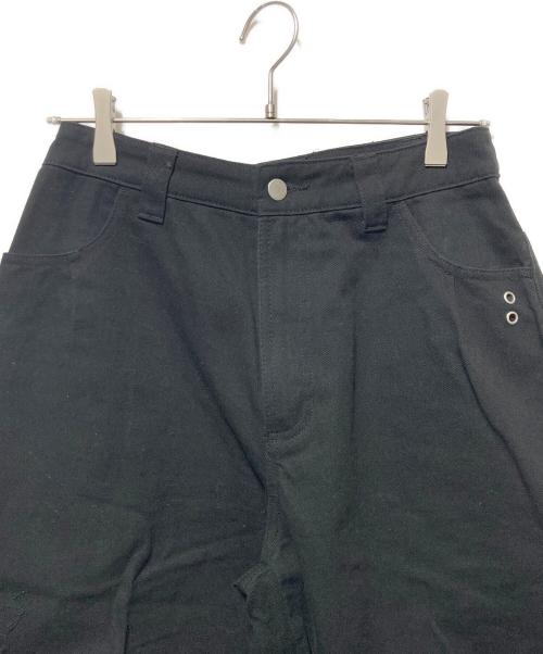 THE COLDEST MOMENT（ザ コールデストモーメント）THE COLDEST MOMENT (ザ コールデストモーメント) チノパン ブラック サイズ:ｓの古着・服飾アイテム