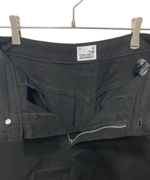 THE COLDEST MOMENT（ザ コールデストモーメント）THE COLDEST MOMENT (ザ コールデストモーメント) チノパン ブラック サイズ:ｓの古着・服飾アイテム